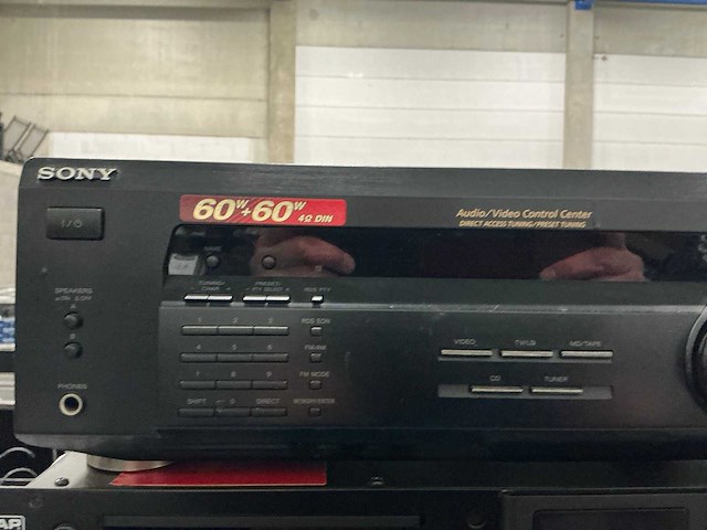 Sony str-de135 versterker - afbeelding 2 van  3