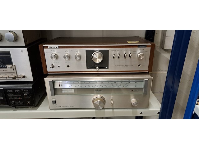 Sony ta-1010 versterker en sony st12-al versterker - afbeelding 1 van  1