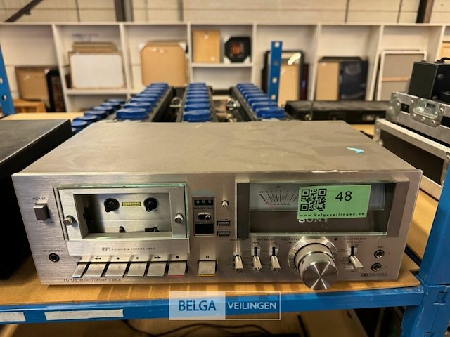 Sony tc-u5 stereo casette deck - afbeelding 3 van  3