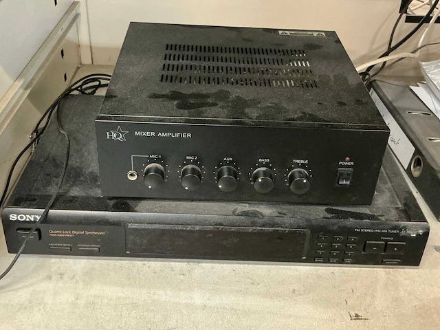 Sony tuner afspeelapparatuur - afbeelding 1 van  1