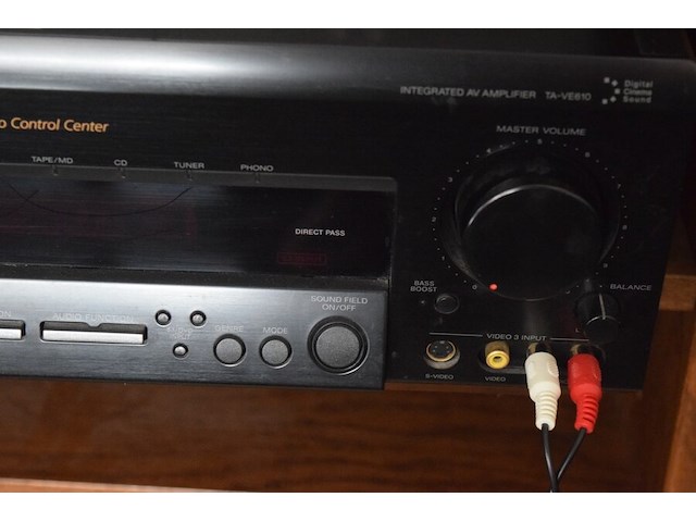 Sony versterker ta-ve610+ 2 luidsprekers - afbeelding 2 van  9