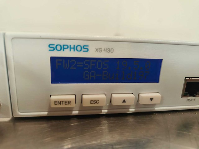 Sophos - xg 430 rev.2 en xrp200 - firewall - afbeelding 10 van  11