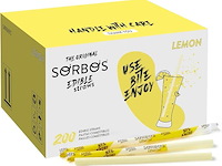 Sorbos eetbare rietjes (200 stuks) - afbeelding 1 van  3