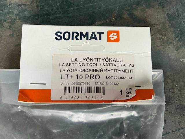 Sormat lt+ 10 slagdoorn (5x) - afbeelding 4 van  4