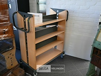 Sorteerkar bibliotheek - afbeelding 1 van  5