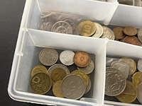 Sorteerkoffer met diverse munten - afbeelding 2 van  5