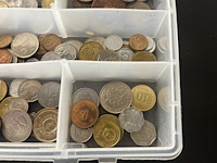 Sorteerkoffer met diverse munten - afbeelding 4 van  5