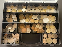 Sorteerkoffer met diverse munten - afbeelding 2 van  8