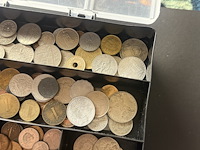 Sorteerkoffer met diverse munten - afbeelding 6 van  8