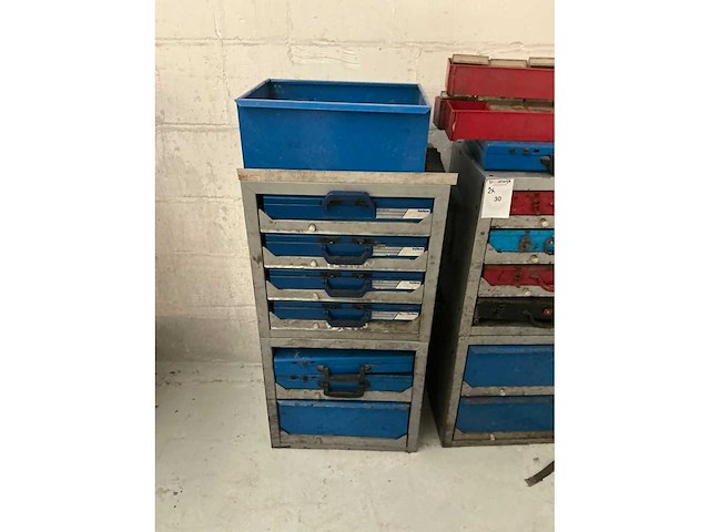 Sortimo gereedschapskoffers in kast (2x) - afbeelding 2 van  8