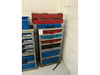 Sortimo gereedschapskoffers in kast (2x) - afbeelding 3 van  8