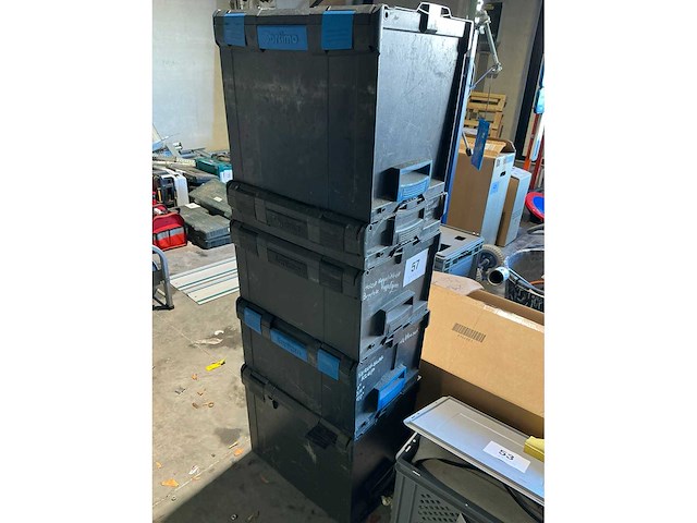 Sortimo stapelbare gereedschapskoffer (5x) - afbeelding 3 van  8