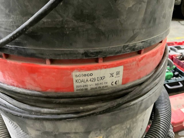 Soteco koala 429 industriële stofzuiger - afbeelding 3 van  3
