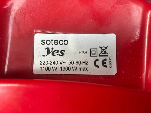 Soteco yes industriële stofzuiger - afbeelding 6 van  8