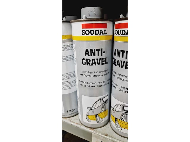 Soudal anti-gravel 1kg (15x) - afbeelding 1 van  2