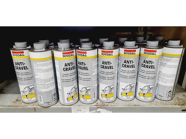 Soudal anti-gravel 1kg (15x) - afbeelding 2 van  2