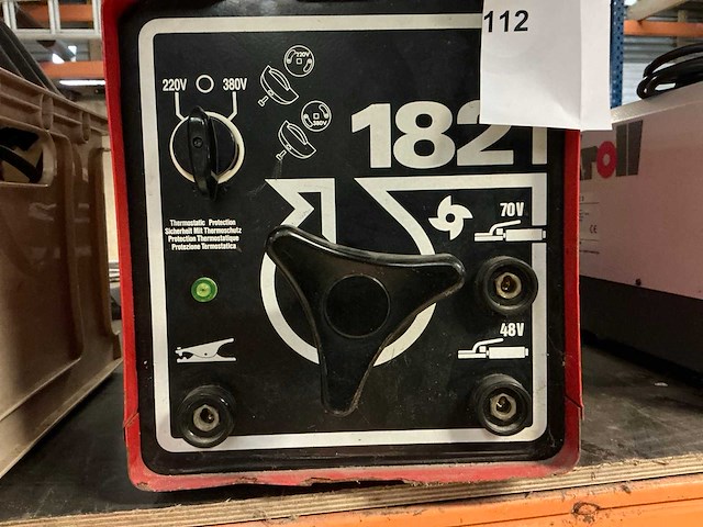 Soudometal soudo 182 ar elektrode lasapparaat - afbeelding 4 van  10