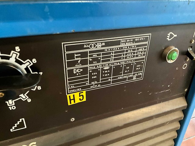 Soudometal soudomig w 406 lastoestel - afbeelding 9 van  9