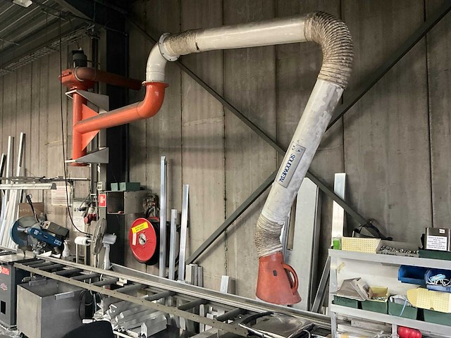 Soudometal zwenkbare filterafzuiginstallatie - afbeelding 1 van  7