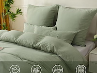 Soulful mousseline beddengoed (220 x 240 cm) - afbeelding 2 van  4