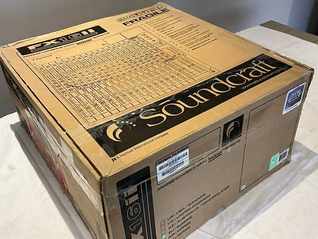 Soundcraft fx16 ii analoge mengtafel - afbeelding 4 van  4