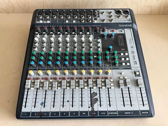 Soundcraft signature 12 analoge mengtafel - afbeelding 2 van  4