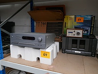 Sourround sound reciever + stereo + dab radio - afbeelding 1 van  7