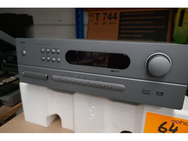 Sourround sound reciever + stereo + dab radio - afbeelding 2 van  7