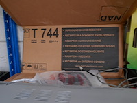 Sourround sound reciever + stereo + dab radio - afbeelding 3 van  7