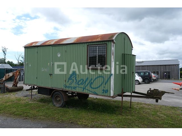 Soveco bouwtrailer - alho e8725 - afbeelding 1 van  24