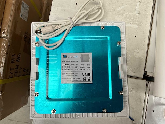 Sowled 160mm 12w 2800k smd lichtbron (57x) - afbeelding 3 van  8