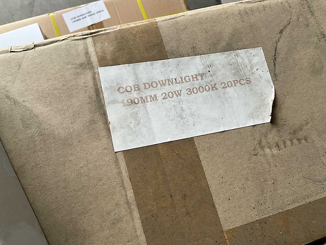 Sowled 190mm 20w 3000k cob lichtbron (95x) - afbeelding 9 van  10