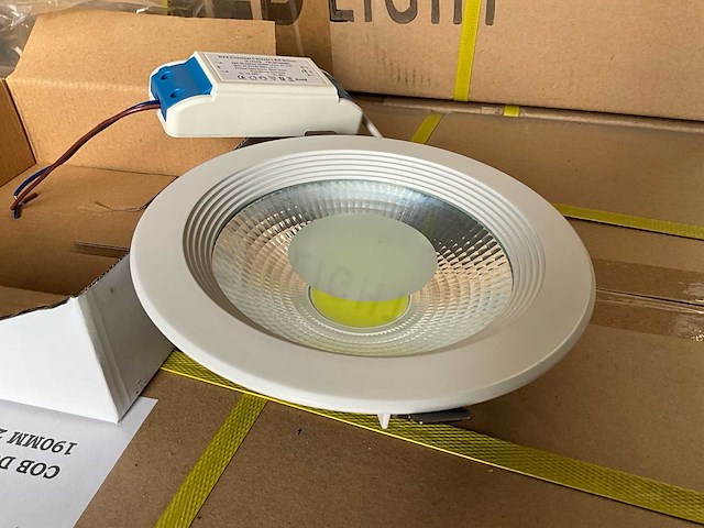 Sowled 190mm 20w 5000k cob-lichtbron (41x) - afbeelding 3 van  10