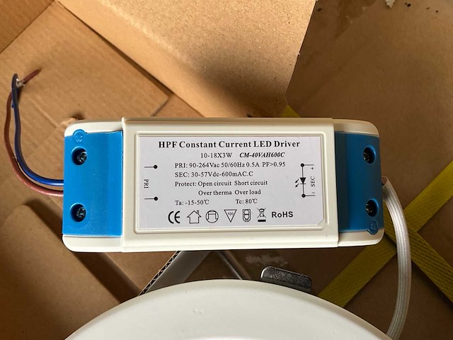 Sowled 190mm 20w 5000k cob-lichtbron (41x) - afbeelding 4 van  10