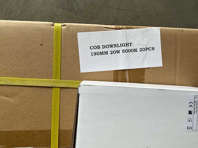 Sowled 190mm 20w 5000k cob-lichtbron (41x) - afbeelding 9 van  10