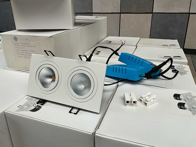 Sowled 2x6w 3000k cob lichtbron (100x) - afbeelding 1 van  8