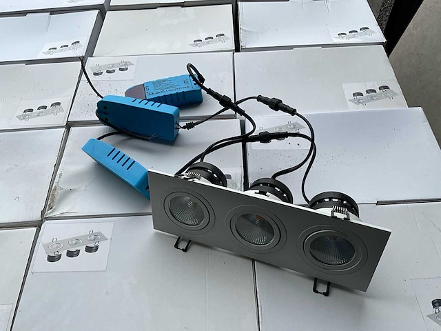 Sowled 3x6w 3000 k cob lichtbron (76x) - afbeelding 2 van  8