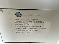 Sowled 4x6w 3000k cob lichtbron (43x) - afbeelding 2 van  10