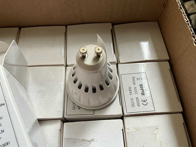 Sowled gu10 8w. 4500k lichtbron (180x) - afbeelding 3 van  4