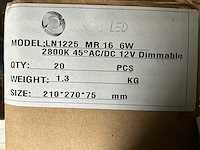 Sowled ln1255 6w lichtbron (165x) - afbeelding 5 van  5