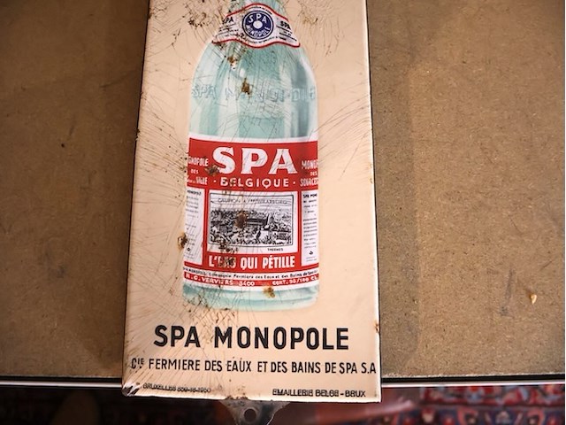 Spa monopole emaille - afbeelding 3 van  4