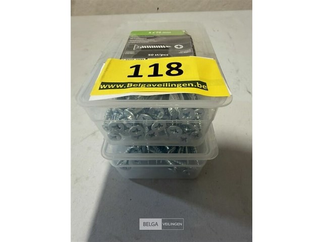 Spaanplaatschroef 5x70 100st - afbeelding 3 van  3