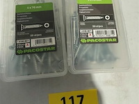 Spaanplaatschroeven 5 x 70 100 st - afbeelding 3 van  3