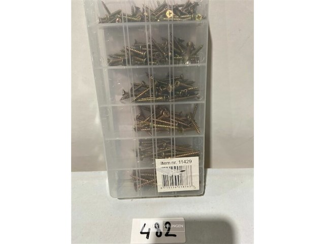 Spaanplaatschroeven assorti 210 dlg - afbeelding 3 van  3