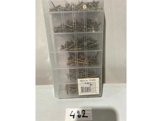 Spaanplaatschroeven assorti 210 dlg - afbeelding 3 van  3