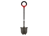 Spade en wortelzaag, o-handvat, ronde kop, lengte ca. 111 cm - afbeelding 1 van  5