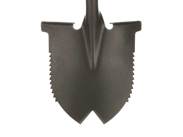 Spade en wortelzaag, o-handvat, ronde kop, lengte ca. 111 cm - afbeelding 2 van  5