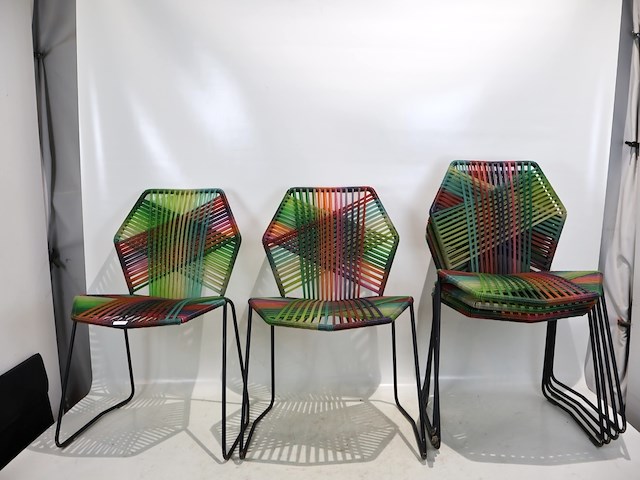 Spaghetti stoel (x6) - afbeelding 1 van  10