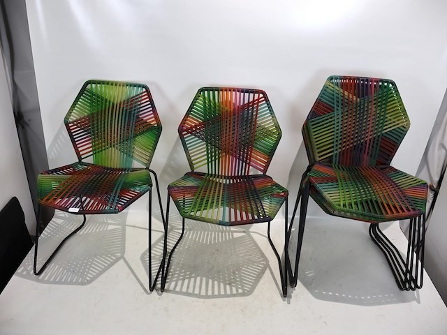 Spaghetti stoel (x6) - afbeelding 3 van  10