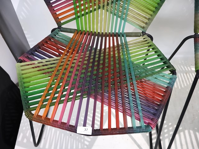 Spaghetti stoel (x6) - afbeelding 6 van  10